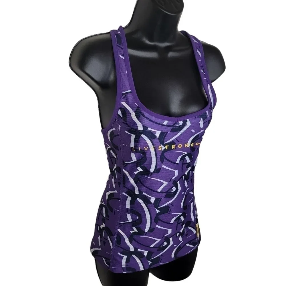 Nike Dri-FIT Livestrong workout athletic tank top xs